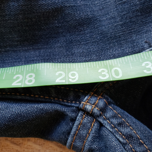 Banana Republic 25/0P Jeans Medium Wash Straight - Picture 8 of 8